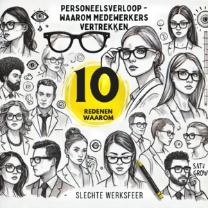 personeelsverloop in de optiek - 10 redenen waarom optiekmedewerkers vertrekken