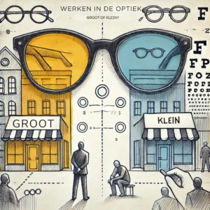 Werken in de optiek: groot of klein bedrijf