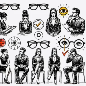 do's en don'ts voor opticiens, optometristen en verkoopmedewerkers tijdens een sollicitatiegesprek in de optieksector