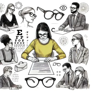 opzegbrief te gebruiken door opticien, optometrist of verkoopmedewerker optiek die zijn ontslag wenst te geven